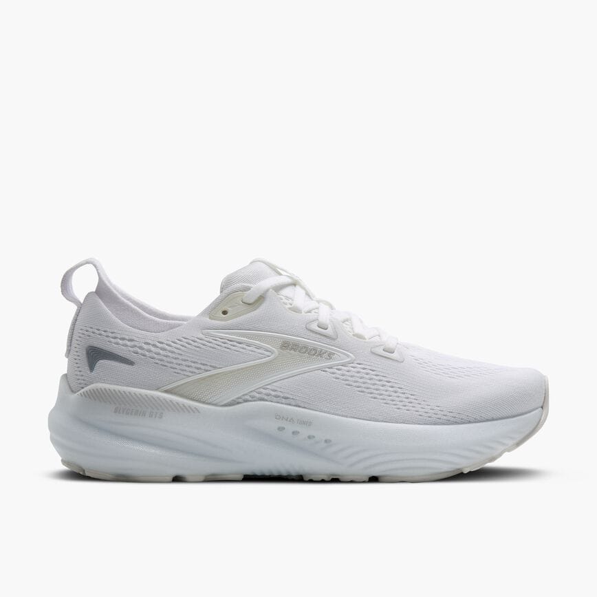 Brooks Glycerin GTS 22 White/White/Grey (Women's)