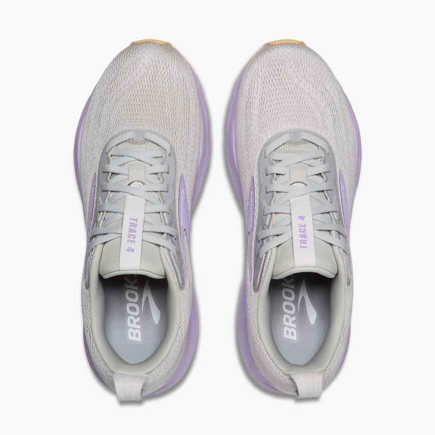 Brooks Trace 4 Oyster/Purple/Sherbert (Women's)