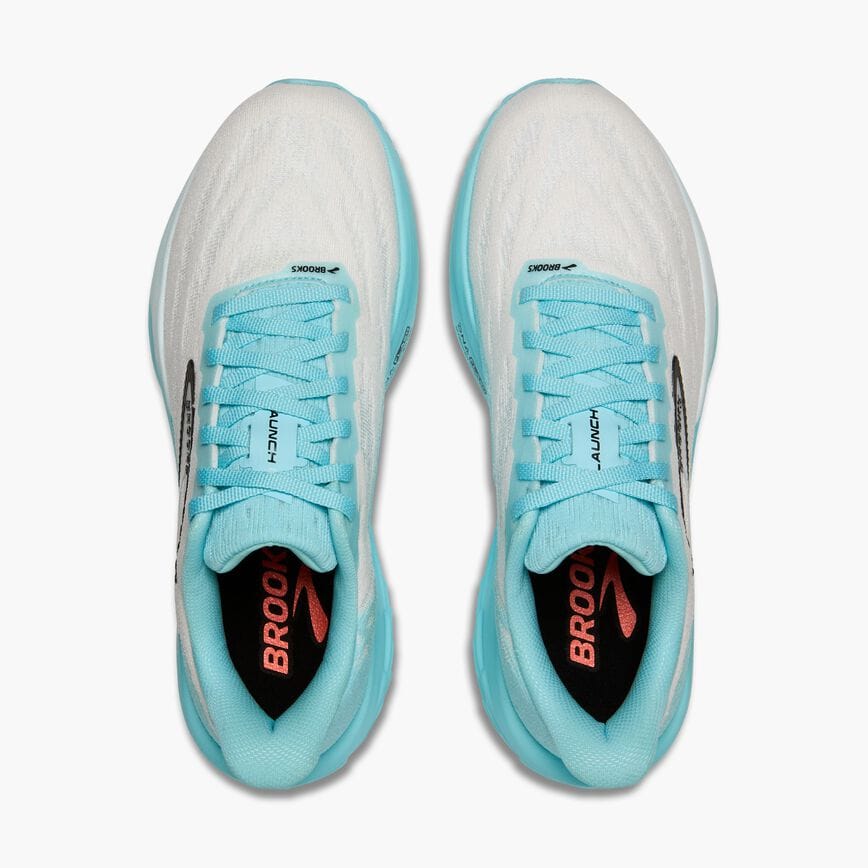 Brooks Launch 11 White/Atomizer/Pink Clay (Women's)