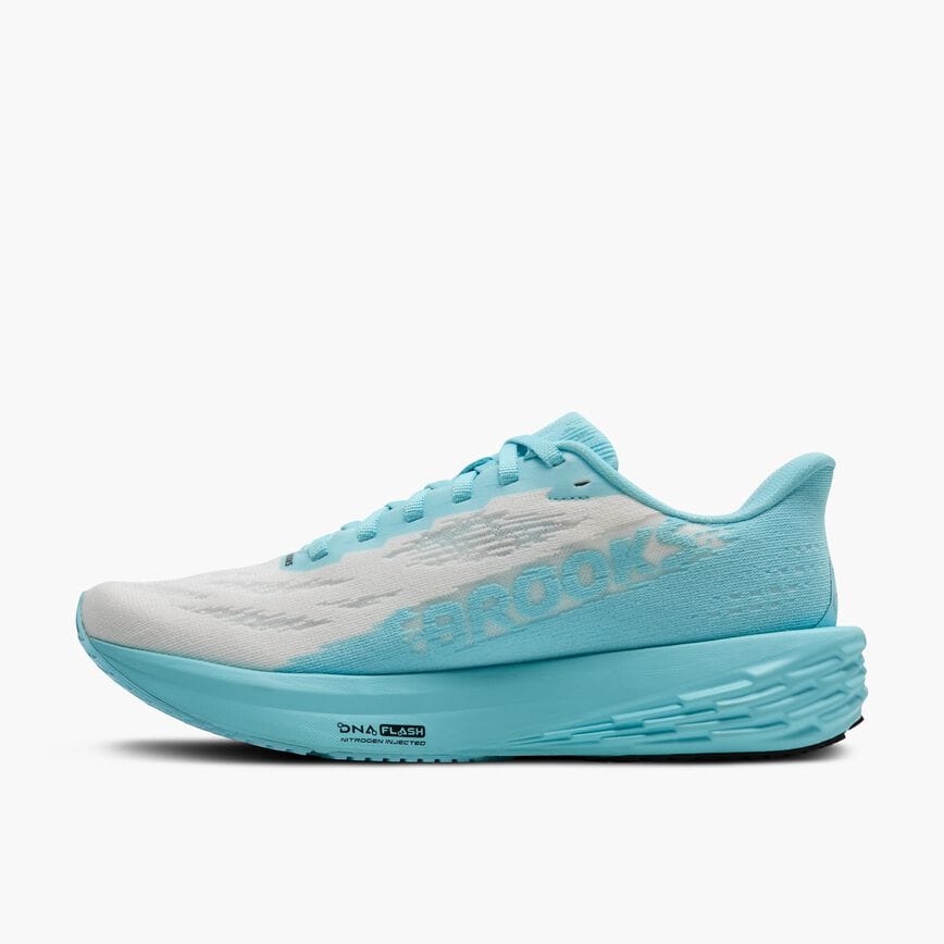 Brooks Launch 11 White/Atomizer/Pink Clay (Women's)