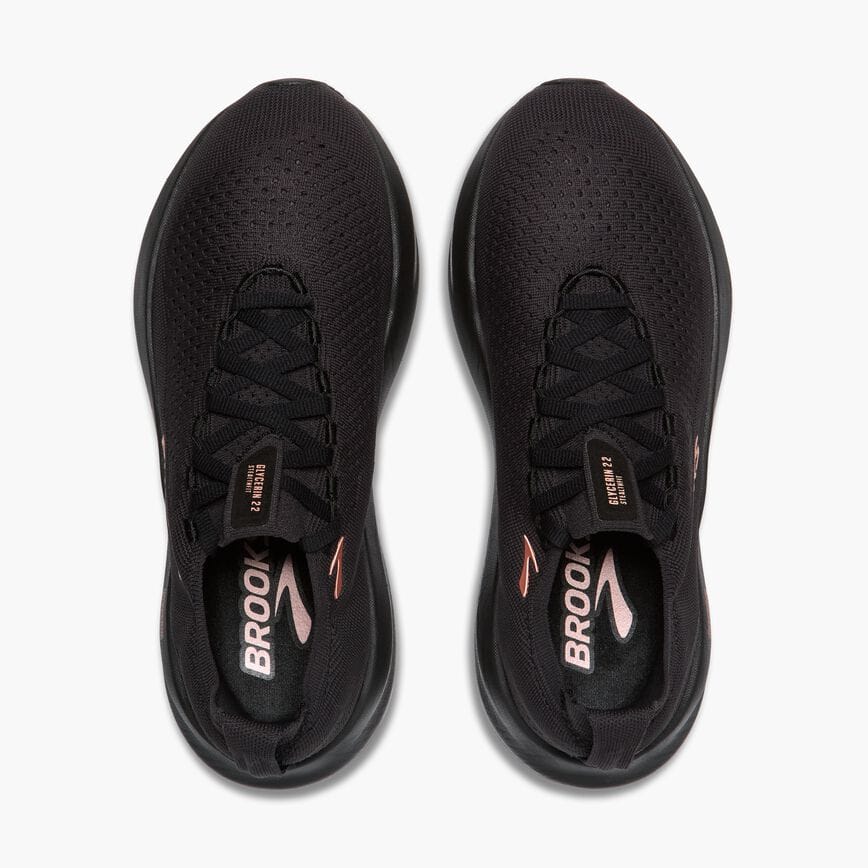 Brooks Glycerin StealthFit 22 Black/Grey/Rose Gold (Women's)