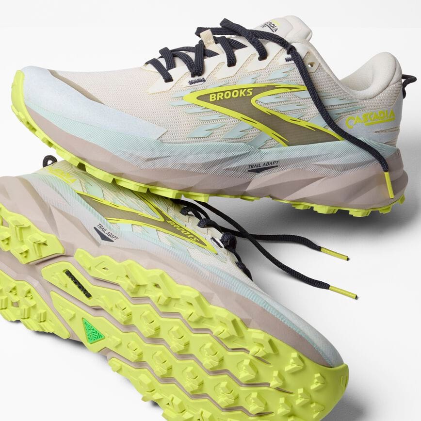 Brooks Cascadia 19 Coconut/Misty Blue/Ebony (Women's)