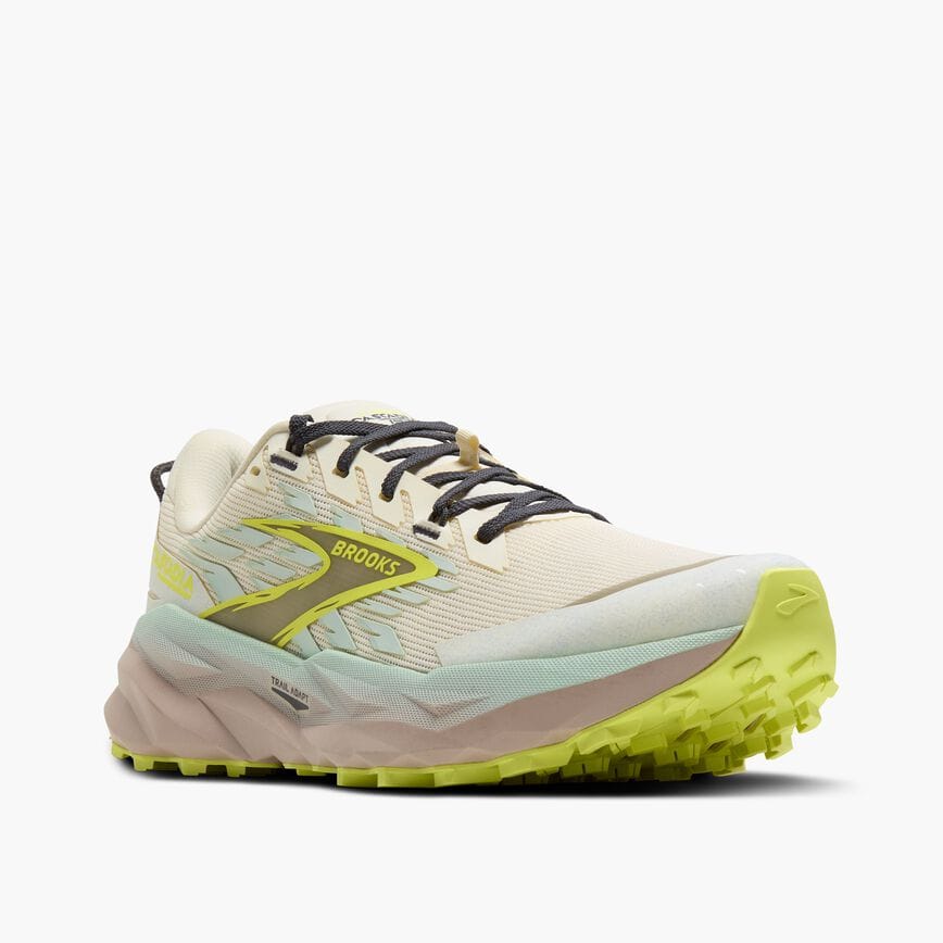 Brooks Cascadia 19 Coconut/Misty Blue/Ebony (Women's)
