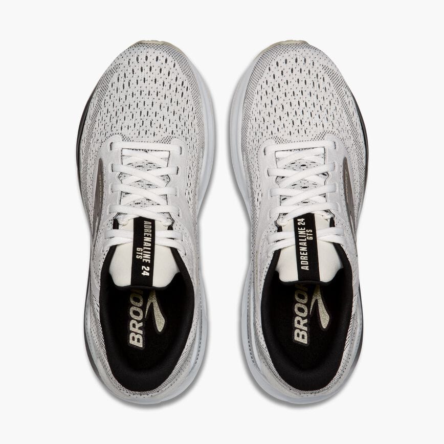 Brooks Adrenaline GTS 24 White/Black/Pelican (Women's)