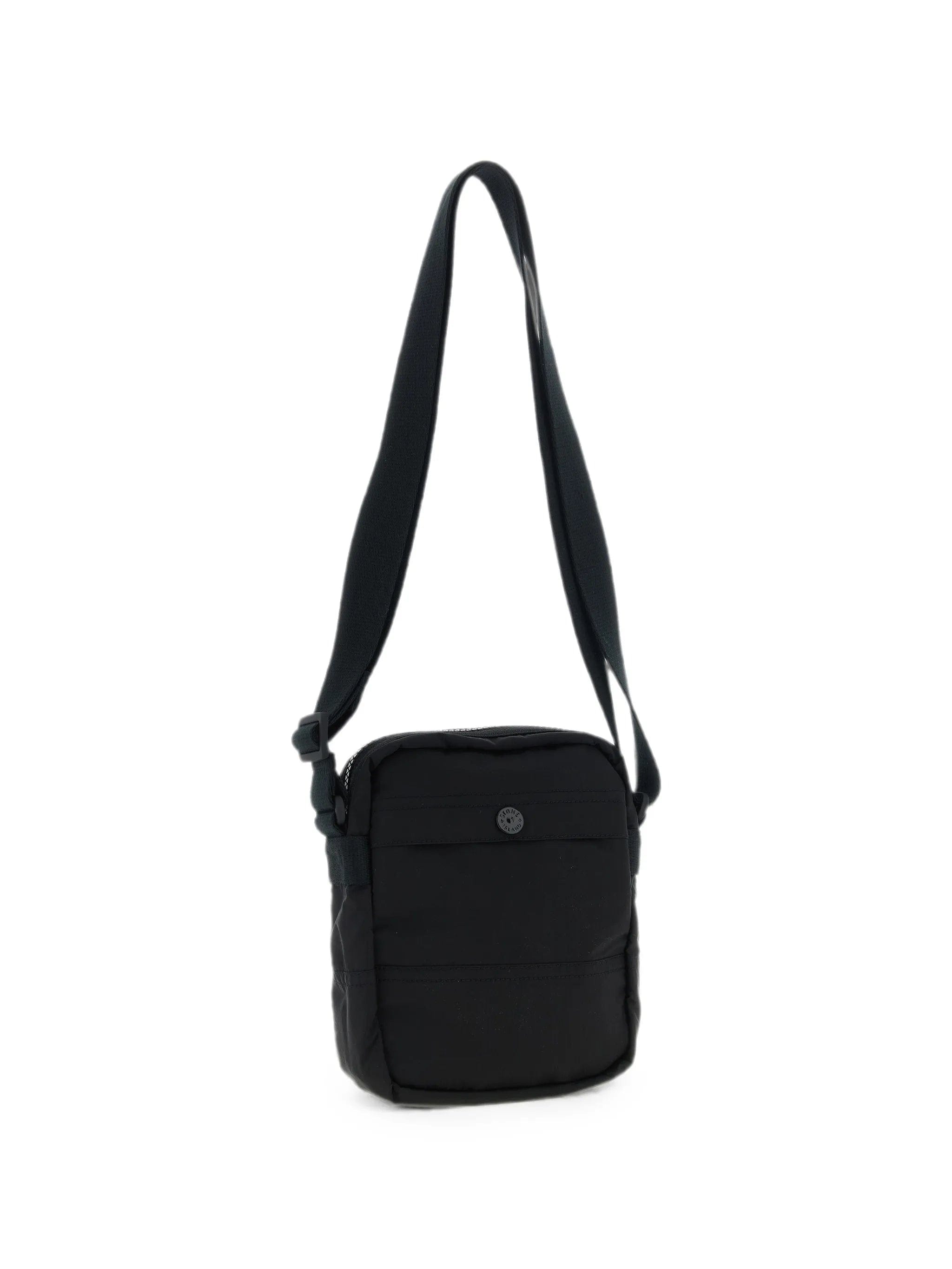 Stone Island 9200015 coated nylon metal in econyl® crossbody bag