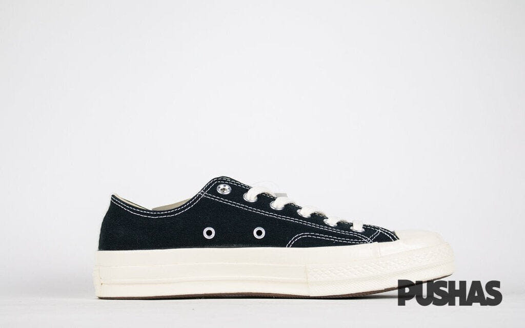 Converse Comme des Garcons Play x Chuck Taylors Low Top - Black (New)