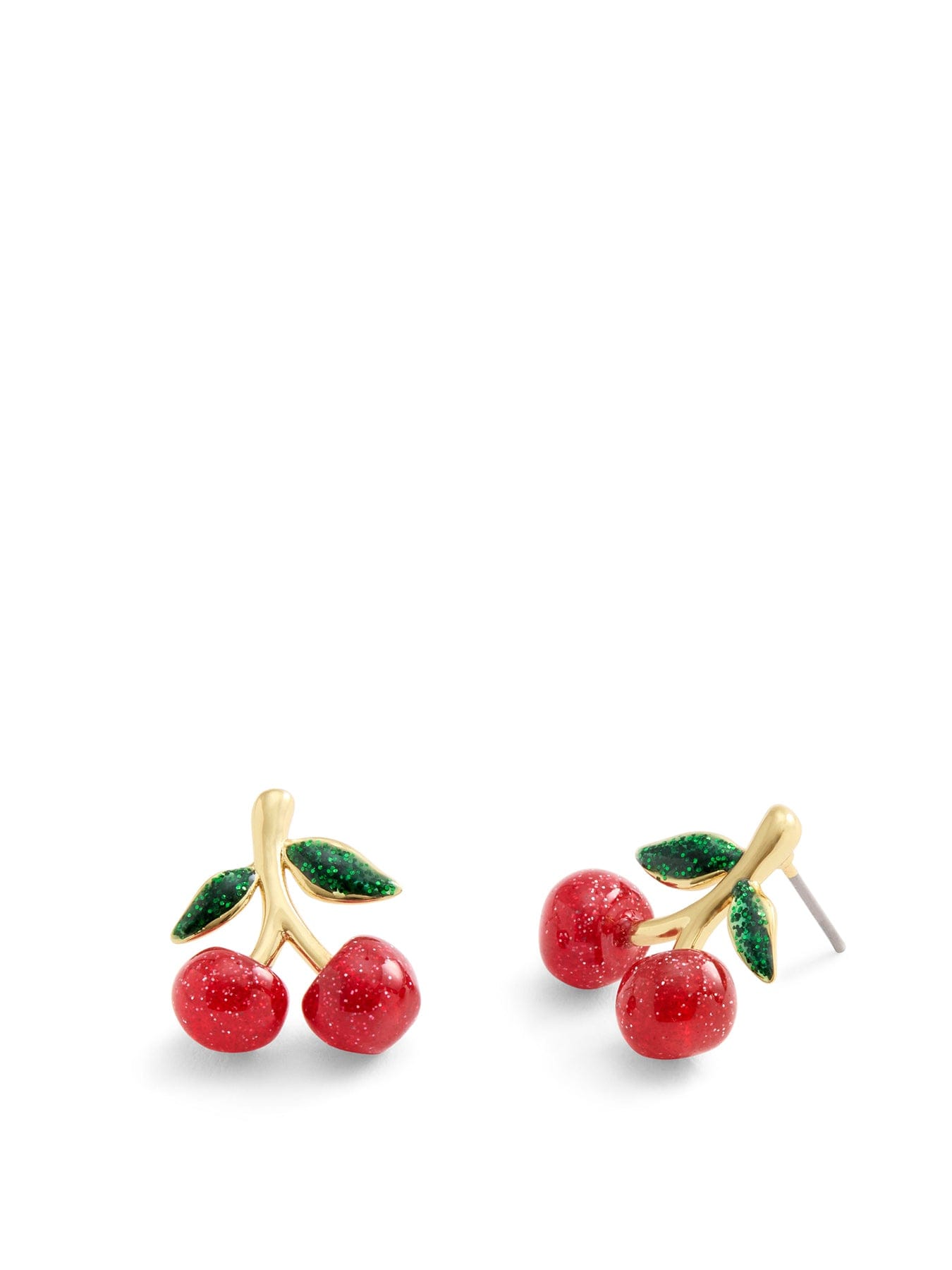 Coach Cherry Stud Earrings Gold