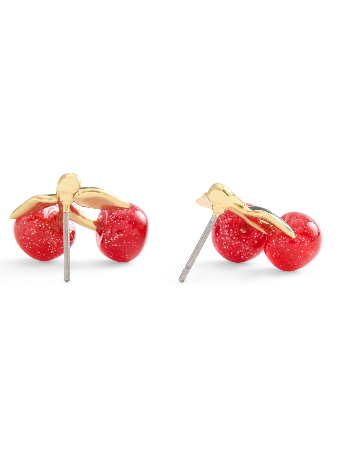 Coach Cherry Stud Earrings Gold
