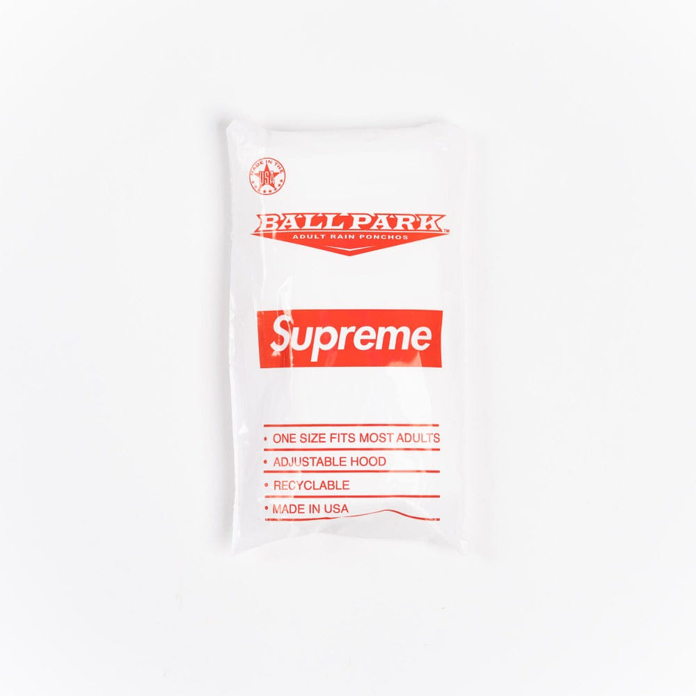 Supreme Ballpark Box Logo Poncho