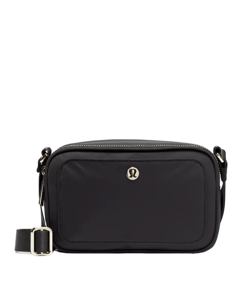 Lululemon Crossbody Camera Bag 2 l Black/Gold