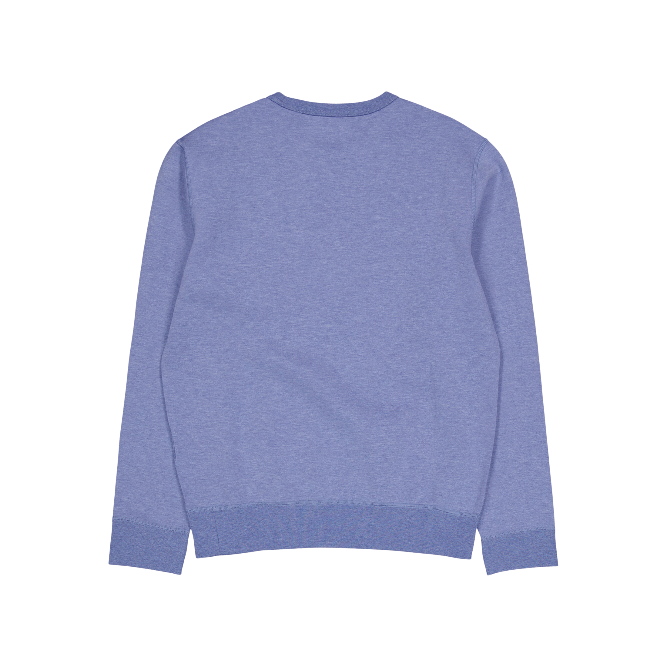 Polo Ralph Lauren Marled Double - Knit Sweatshirt Lattice Blue Heather