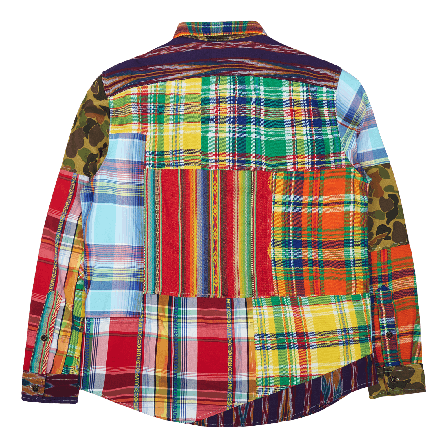 Polo Ralph Lauren Classic Fit Patchwork Shirt 5869 Voyager Patchwork