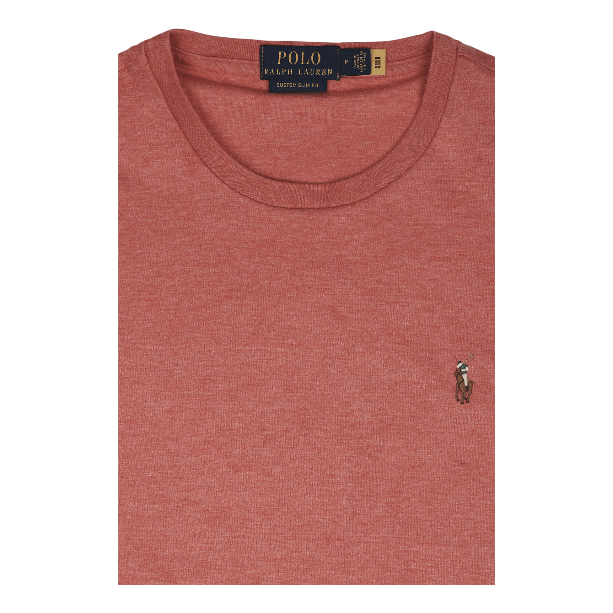 Polo Ralph Lauren Custom Slim Fit Soft Cotton T - Shirt Highland Rose Heather
