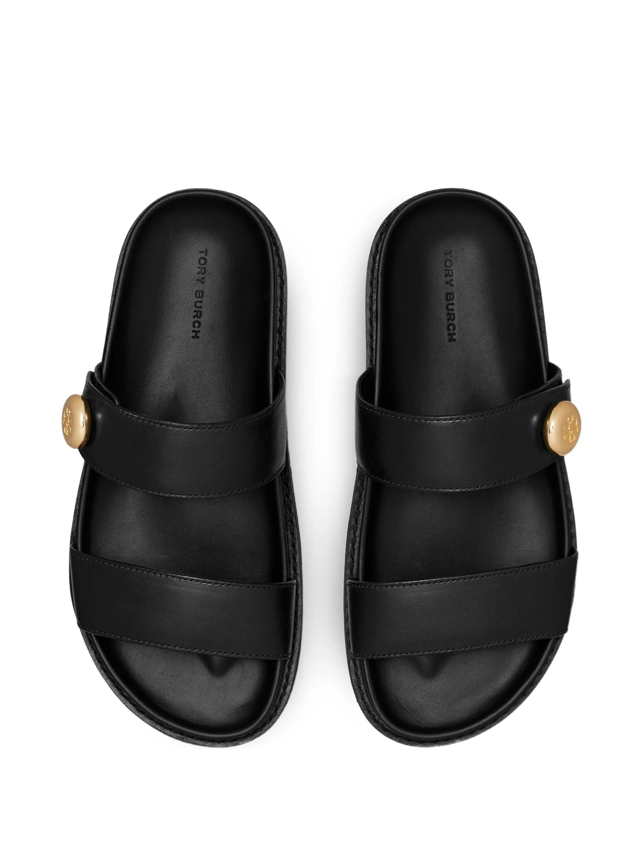 Tory Burch Romy button sport slides