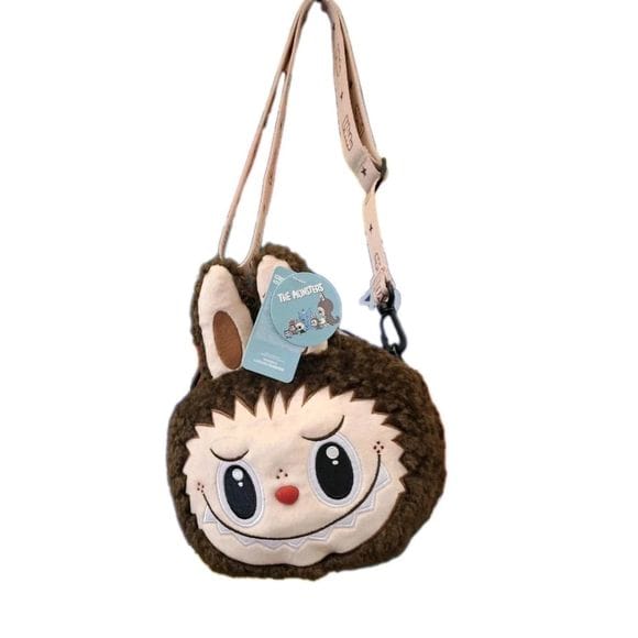 POP MART POP LAND Exclusive Limited Edition Labubu Plush Crossbody Bag Purse