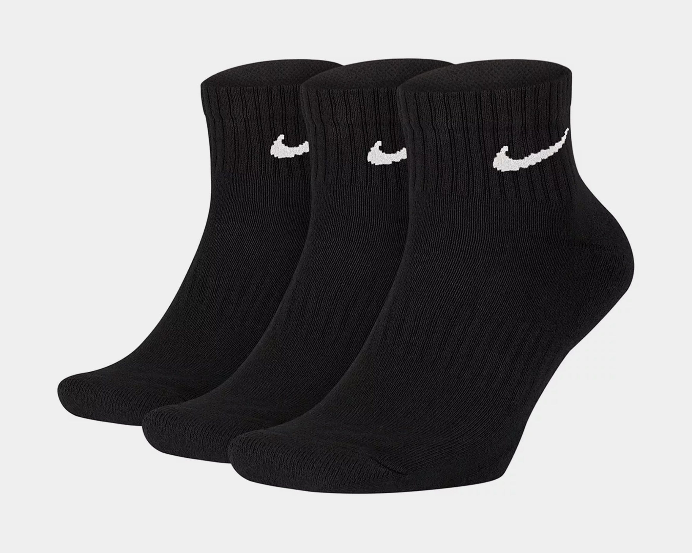 Nike 3pk Everyday Socks Mens Socks (Black)