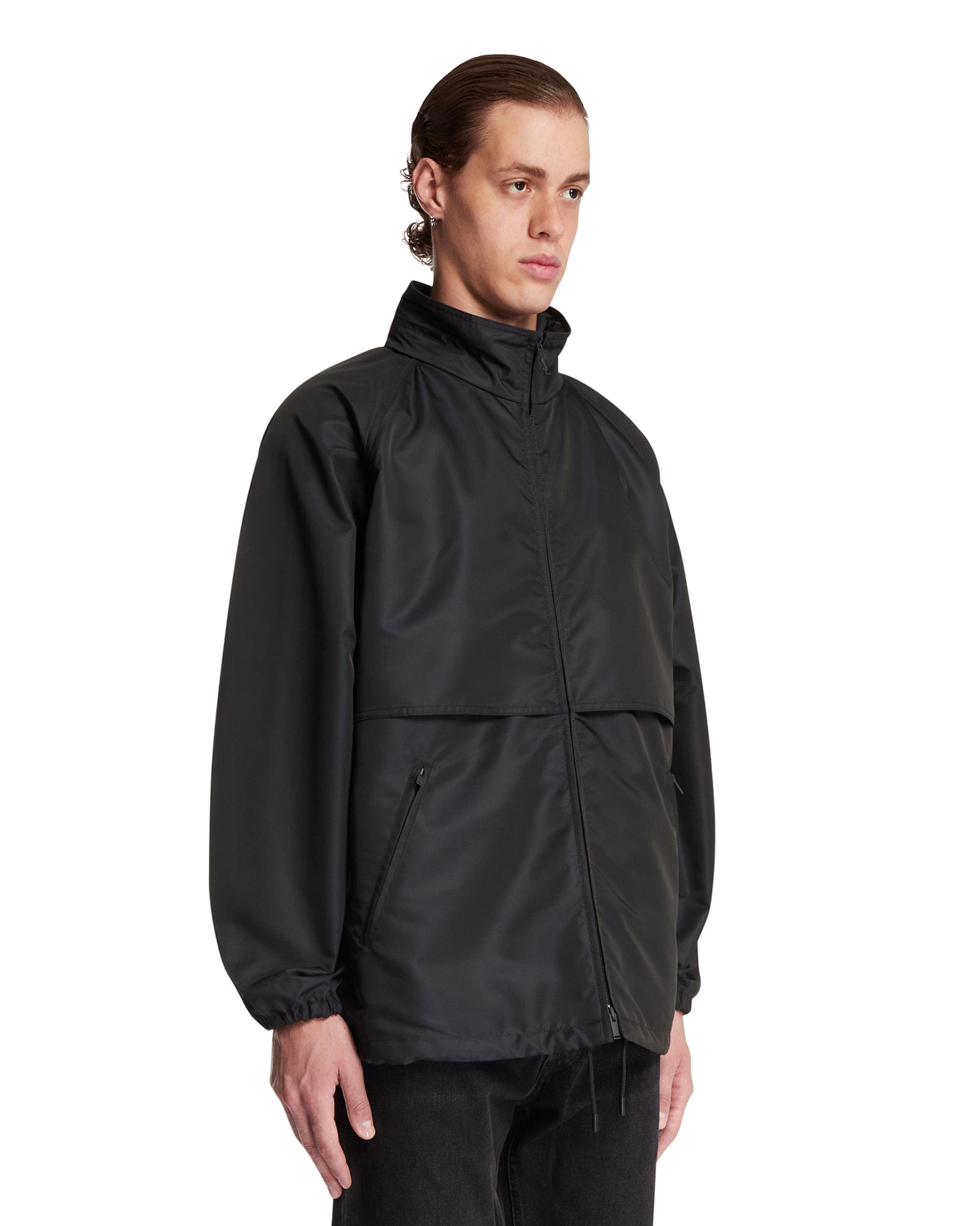 Saint Laurent Giacca Con Zip Nera