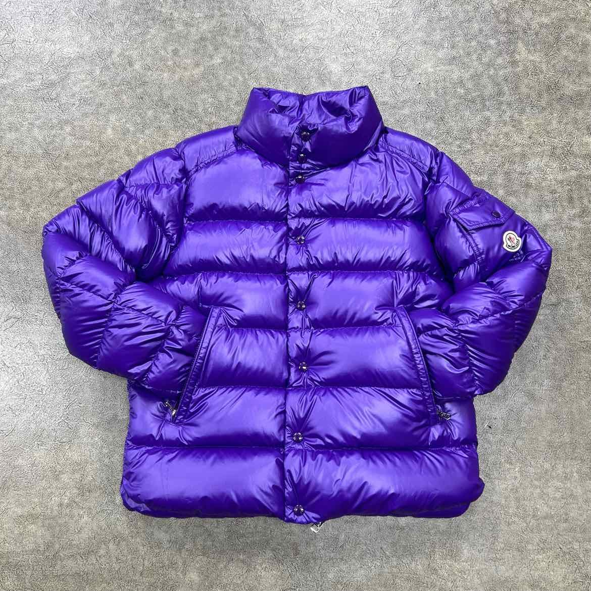Moncler Jacket LULE GIUBBOTTO Purple New Size 2
