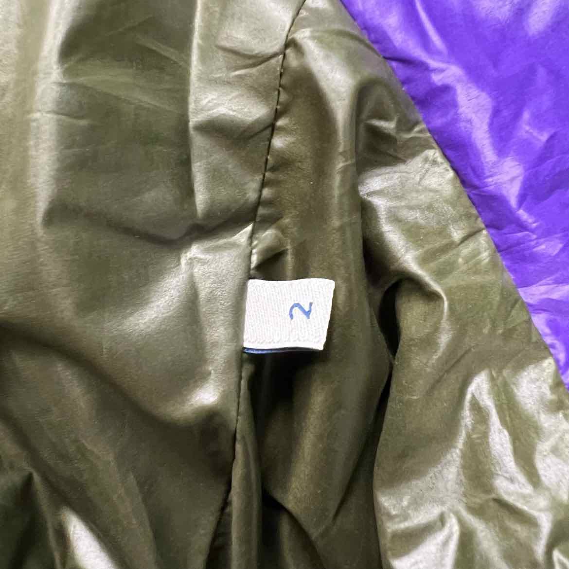 Moncler Jacket LULE GIUBBOTTO Purple New Size 2