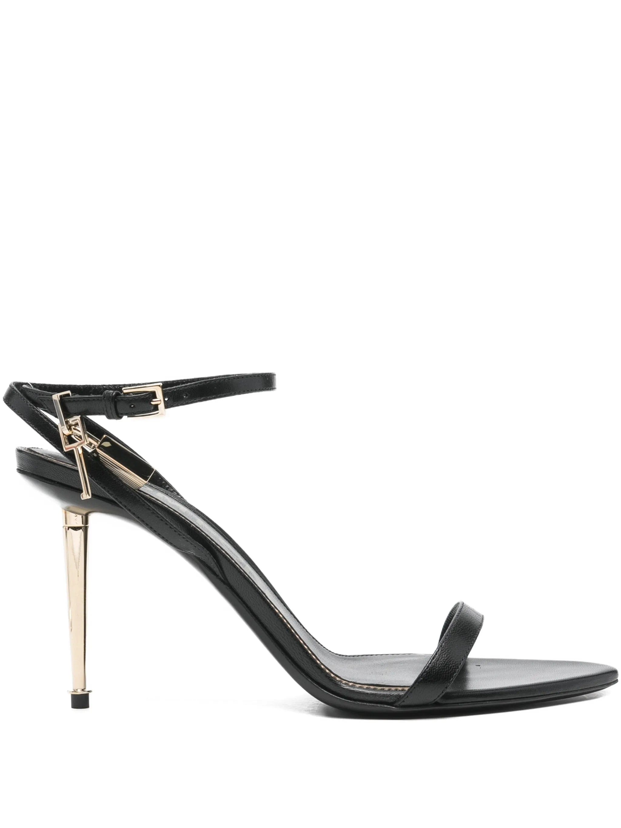 TOM FORD pointed - toe Padlock heeled sandals