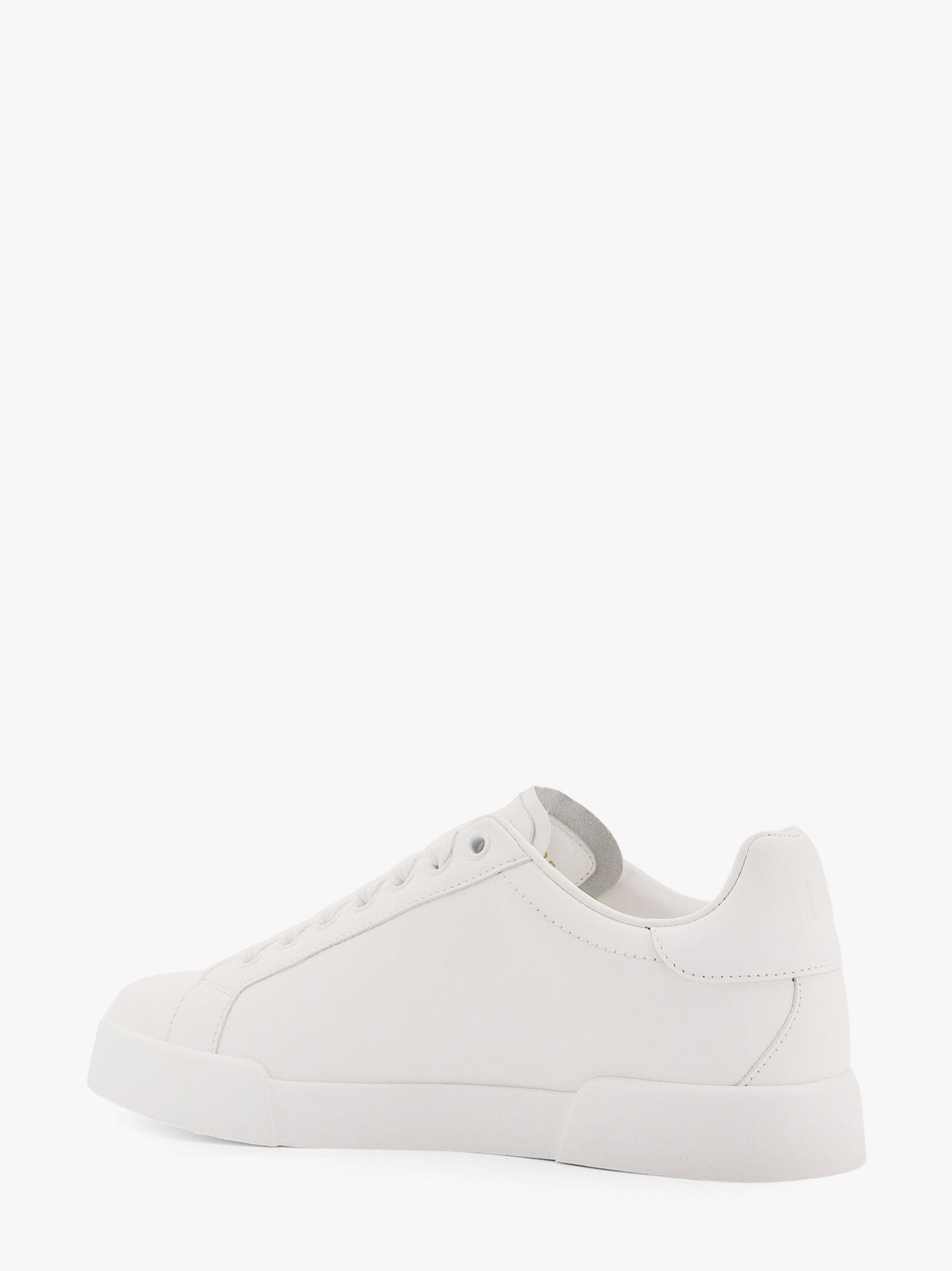 Dolce & Gabbana Portofino low - top leather sneakers with lateral monogram