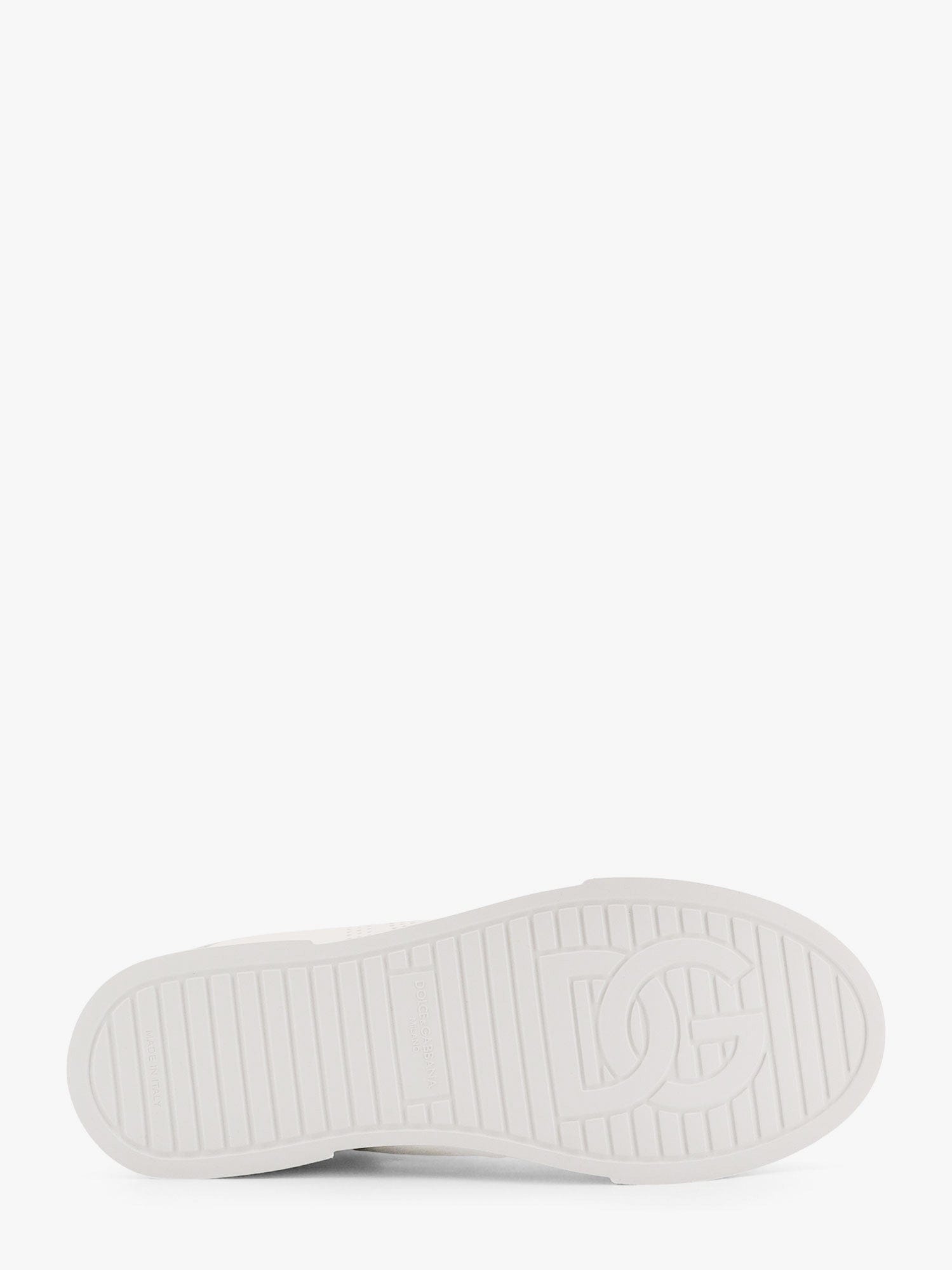 Dolce & Gabbana Portofino low - top leather sneakers with lateral monogram