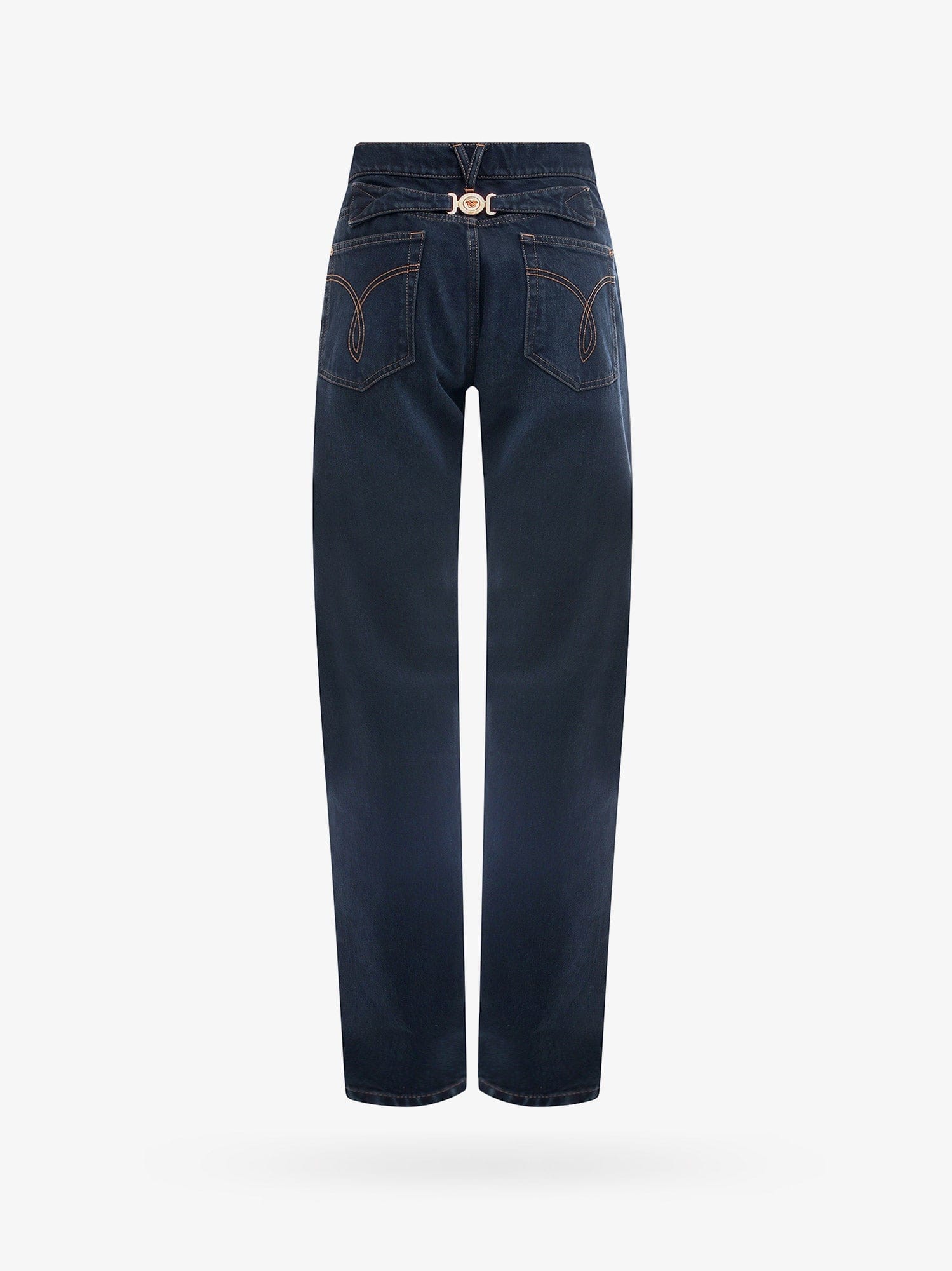 Versace Mitchel fit jeans with Medusa buttons