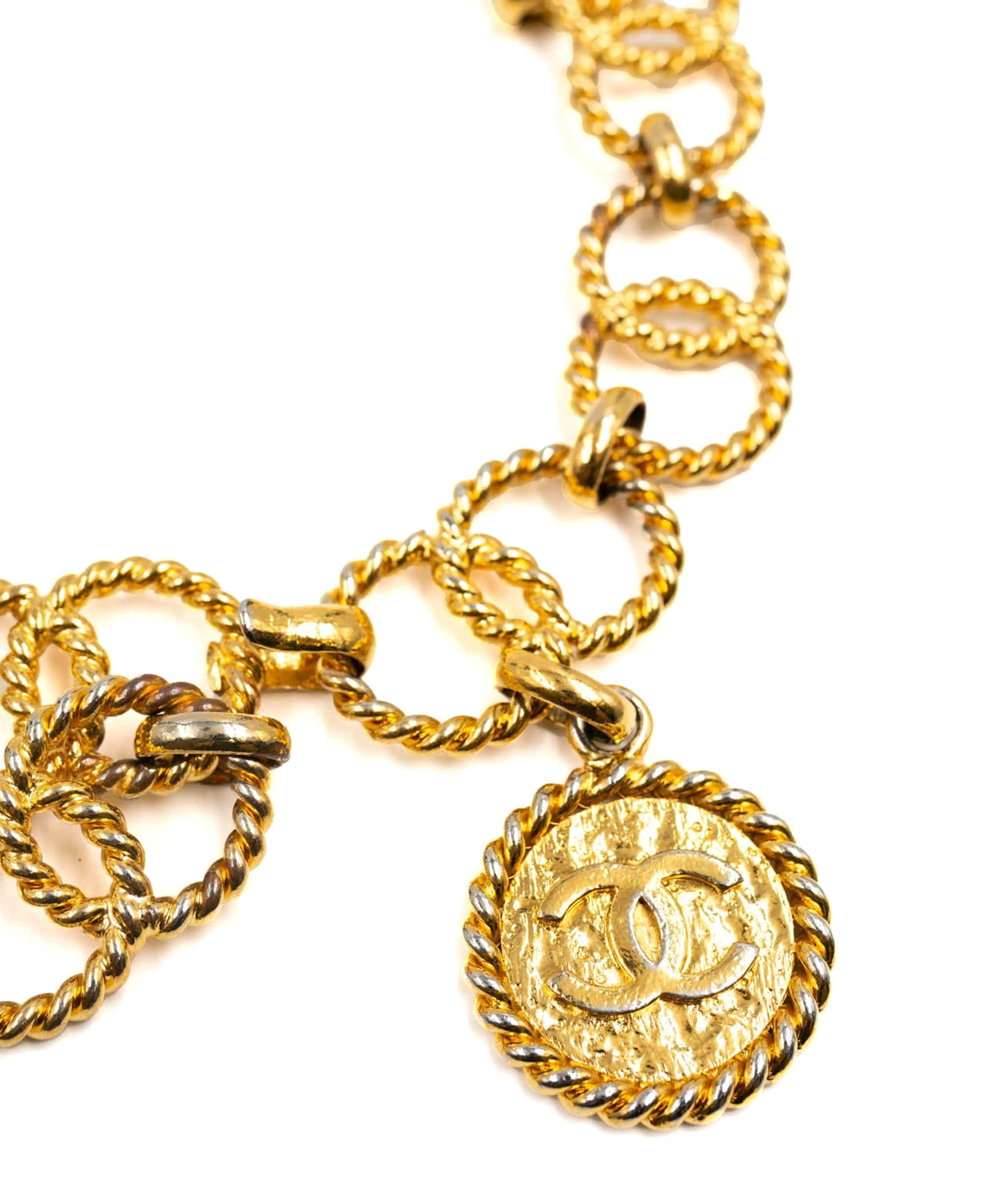 Chanel medallion belt ASL4335