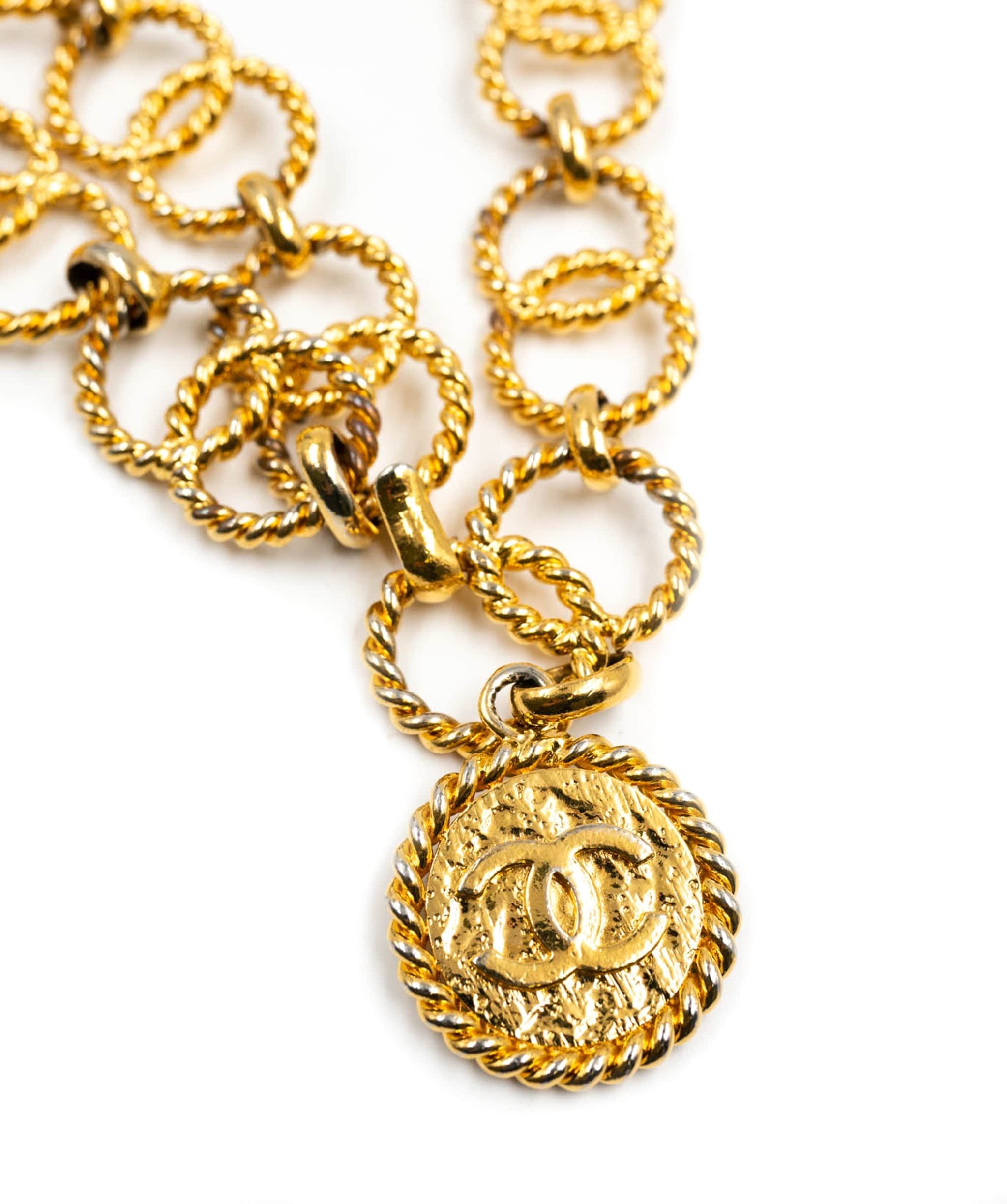 Chanel medallion belt ASL4335