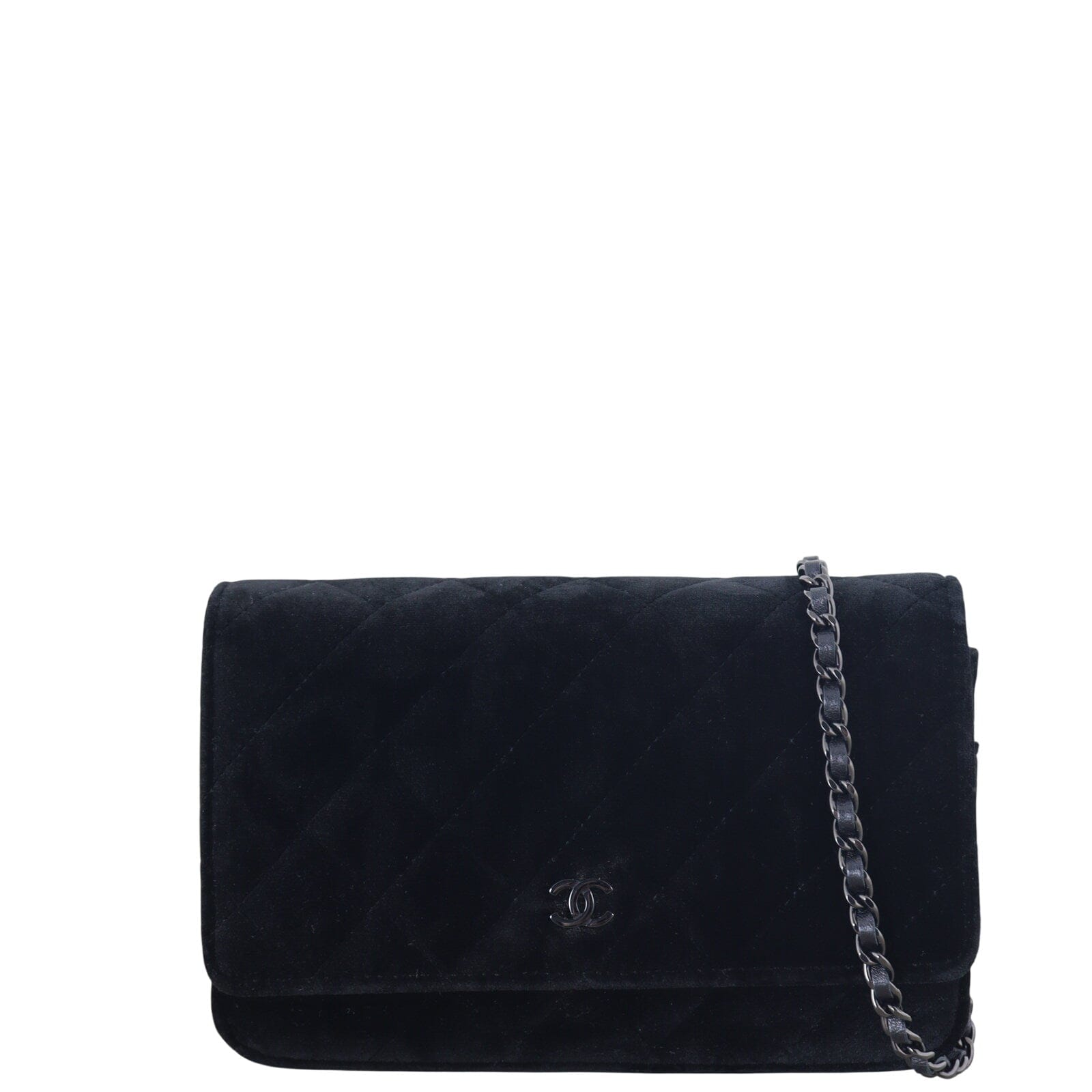 Chanel Classic Wallet on Chain Velvet