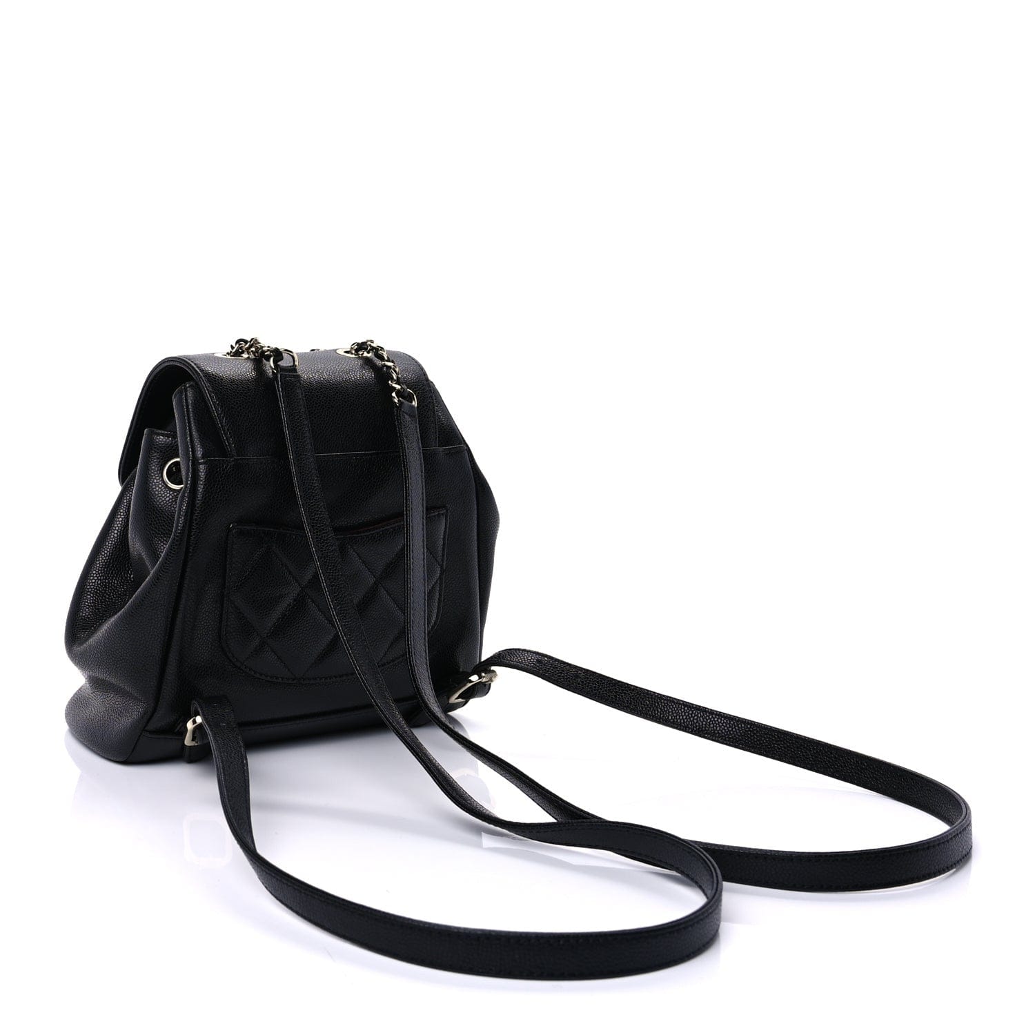 Chanel Caviar Quilted Mini Business Affinity Backpack Black