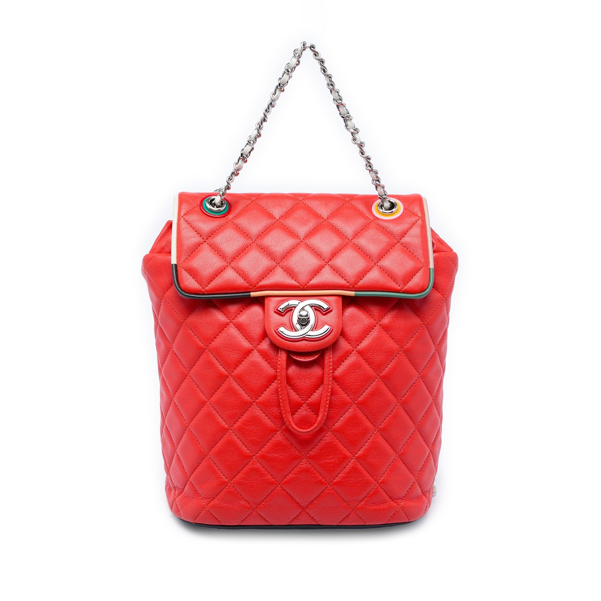Chanel Small Lambskin Cuba Color Urban Spirit Backpack