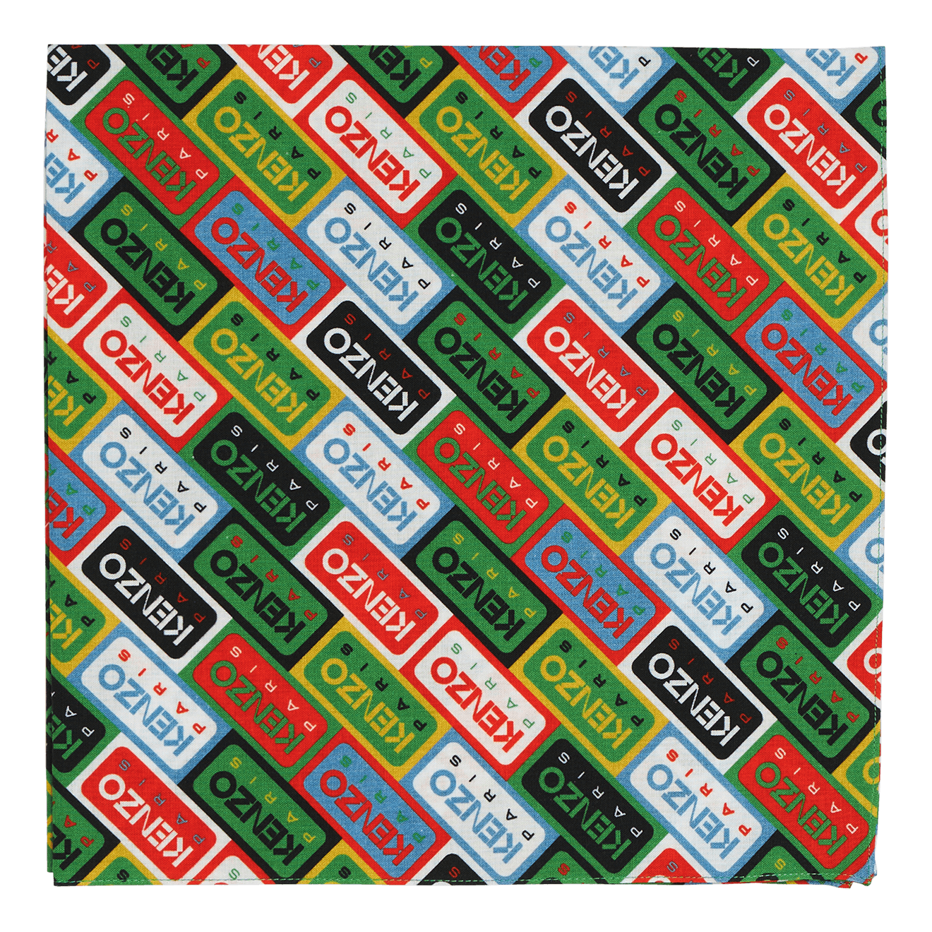 Kenzo Bandana Kenzo Label Multicolor