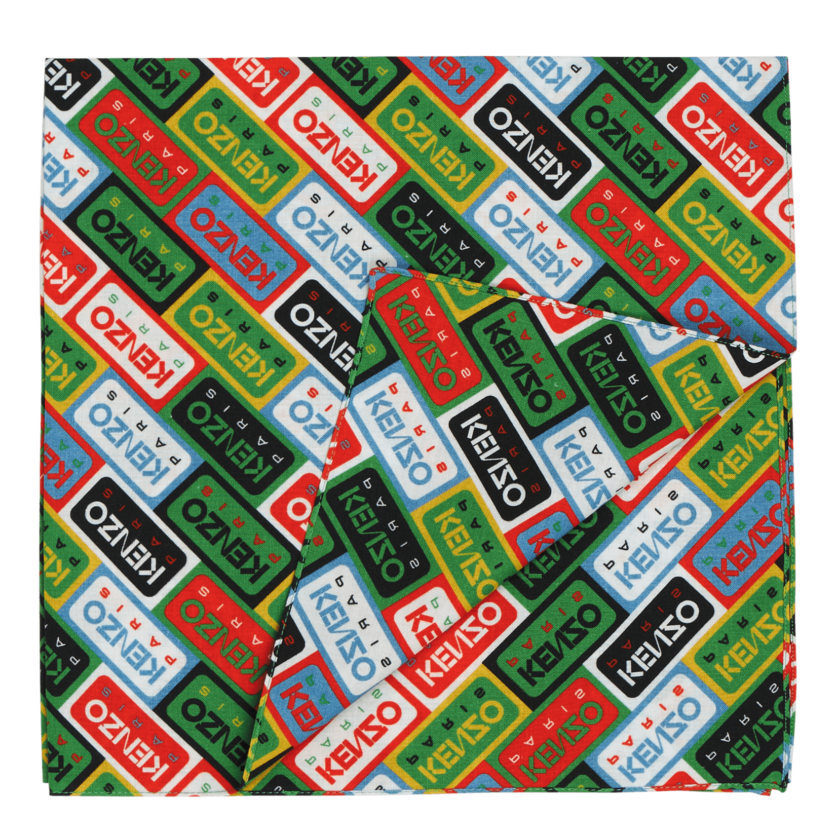 Kenzo Bandana Kenzo Label Multicolor