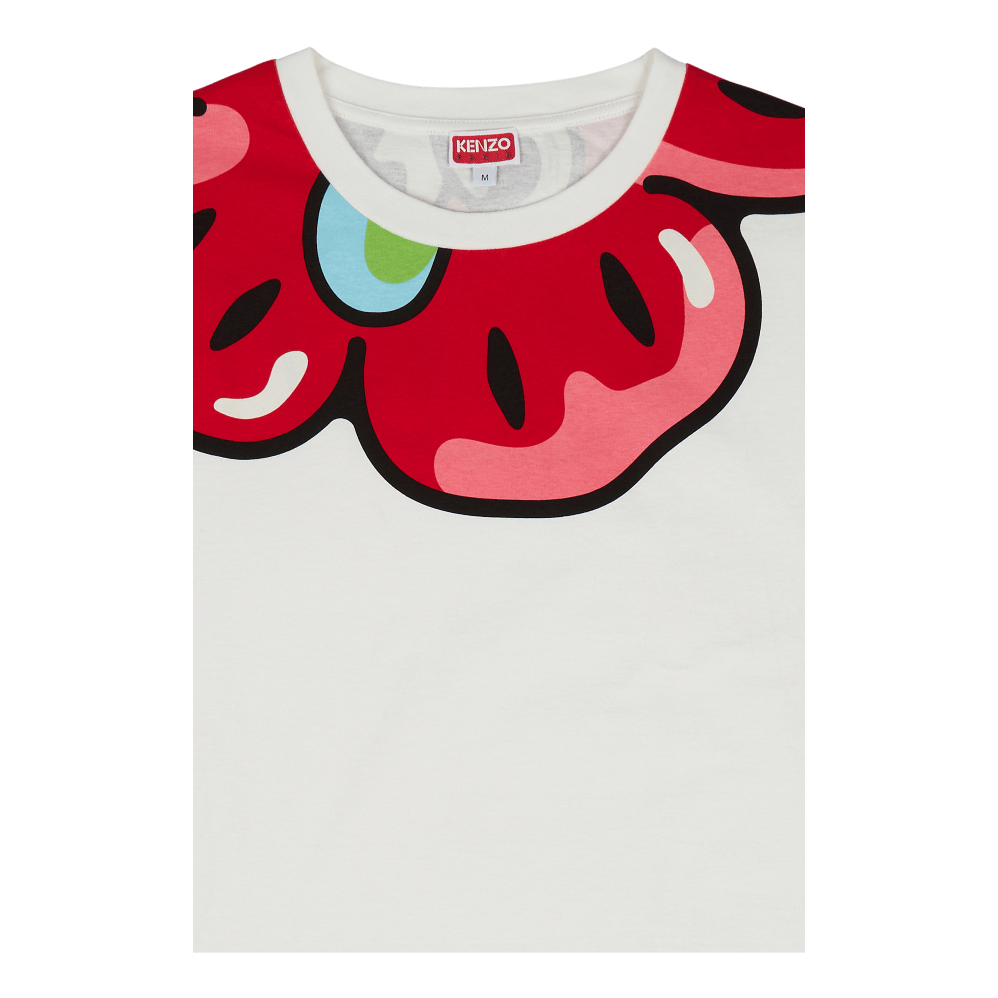 Kenzo T - shirt Boke Boy Off White