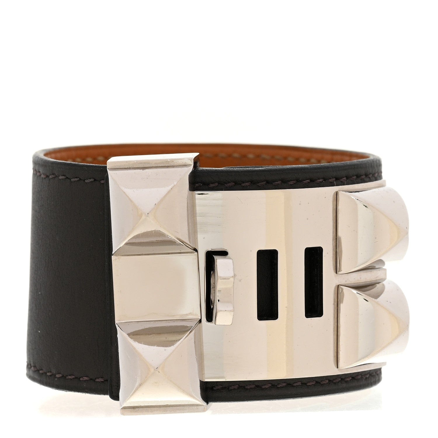Hermes Swift Collier De Chien CDC Bracelet S Etain