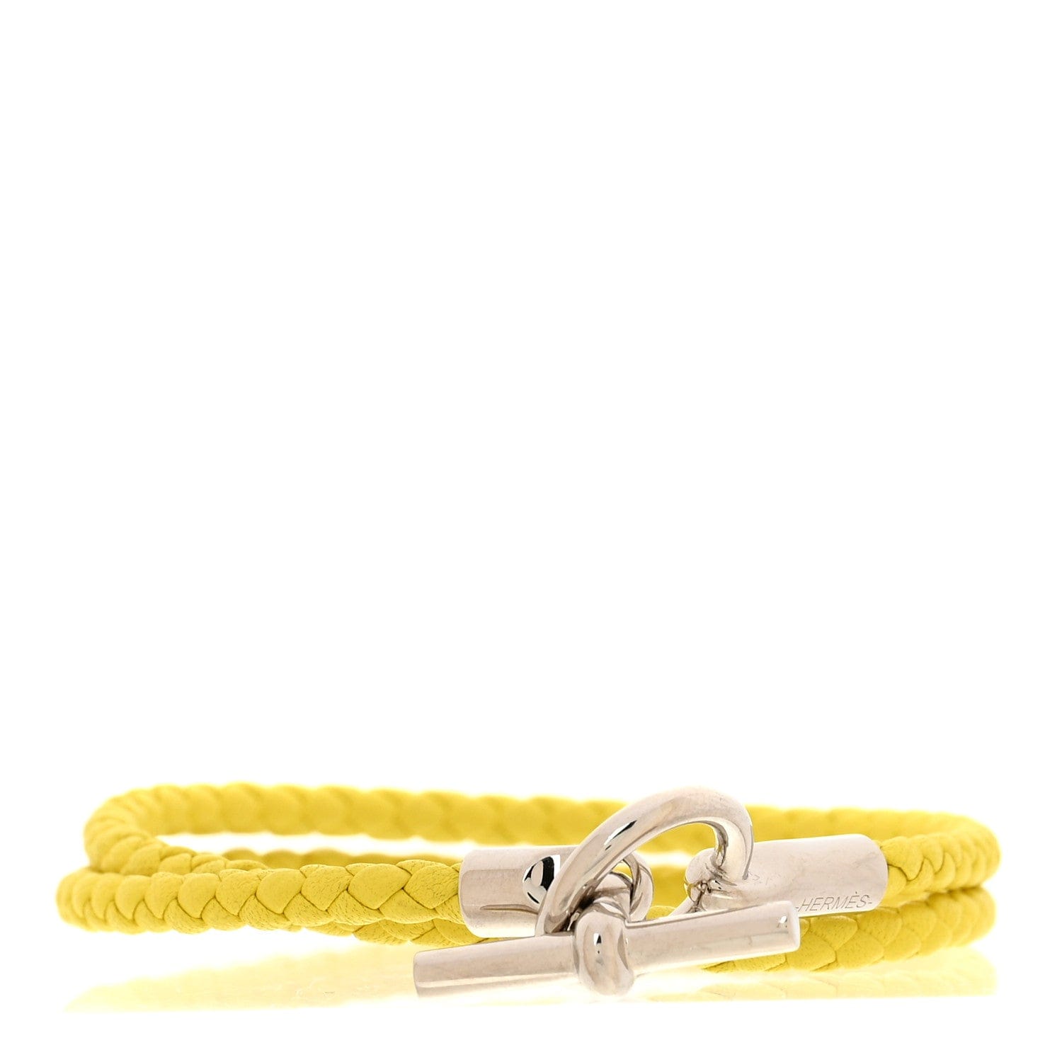 Hermes Swift Glenan Double Tour Bracelet T3 Lime