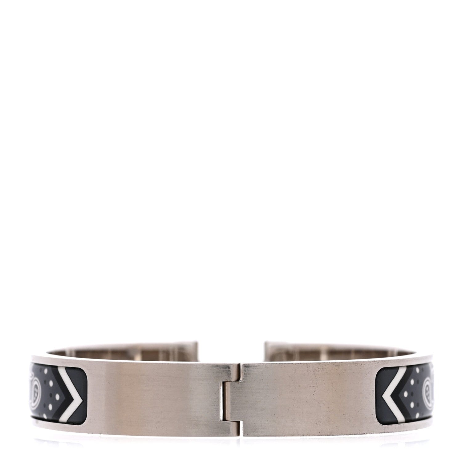 Hermes Enamel Bandana Narrow Clic Clac HH Bracelet T3 Grand Classique