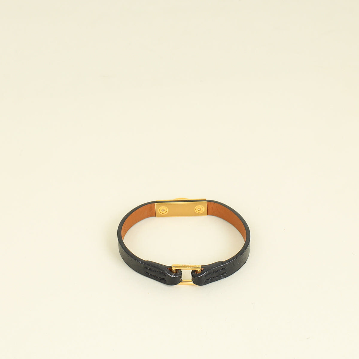 Hermes Noir Rivale Mini Bracelet