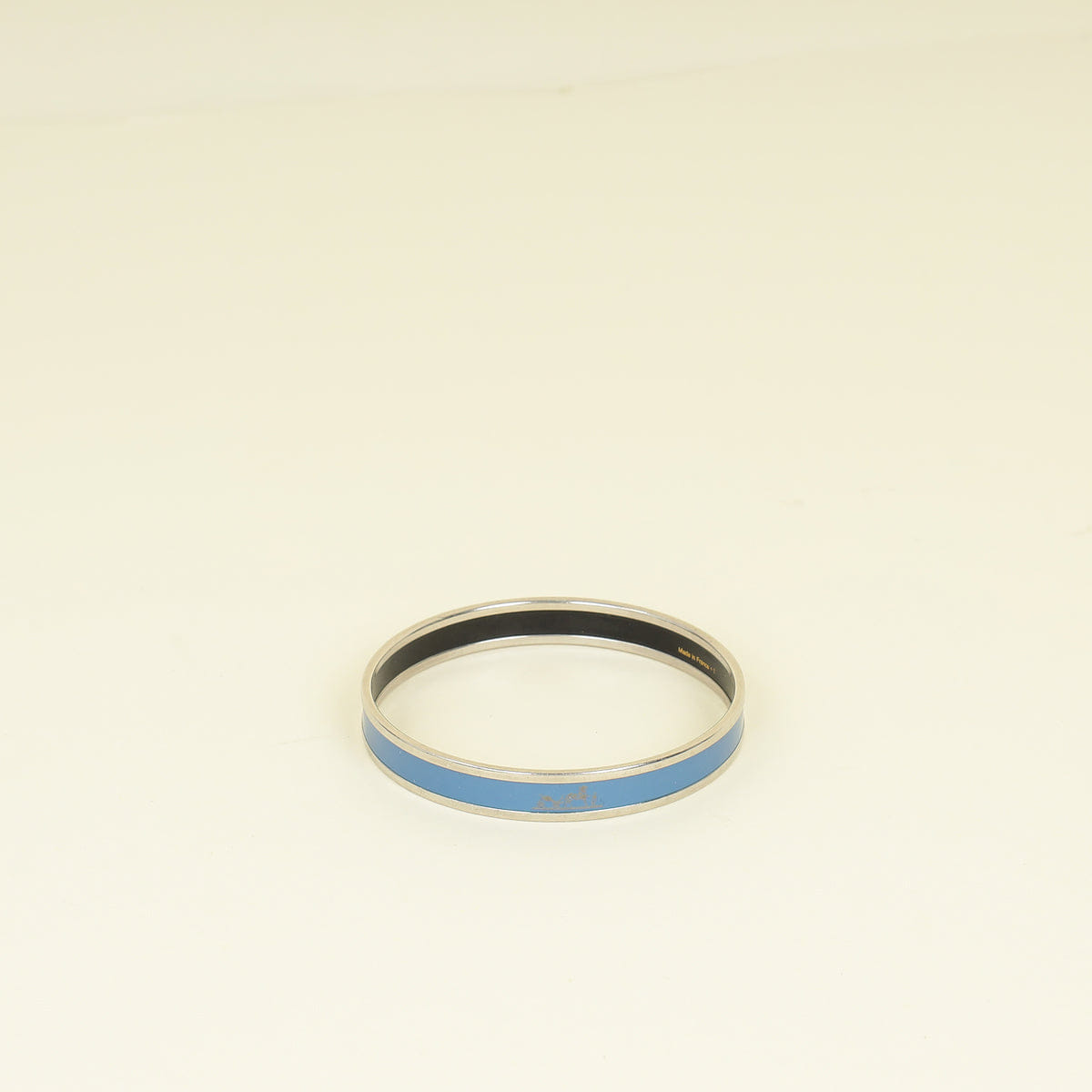 Hermes Blue Uni Bangle