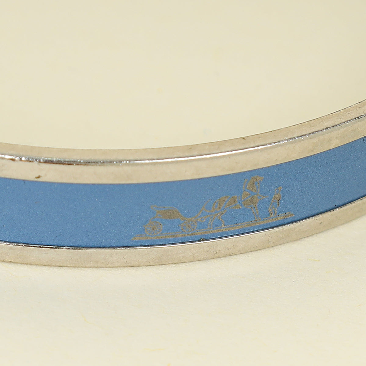 Hermes Blue Uni Bangle