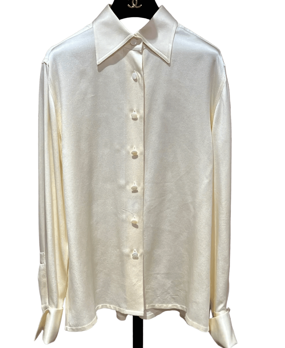 CHANEL 1998 A SILK SHIRT FT102053