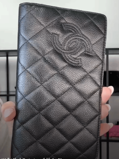 Chanel C26031097 Chanel Zippy Wallet Black Caviar