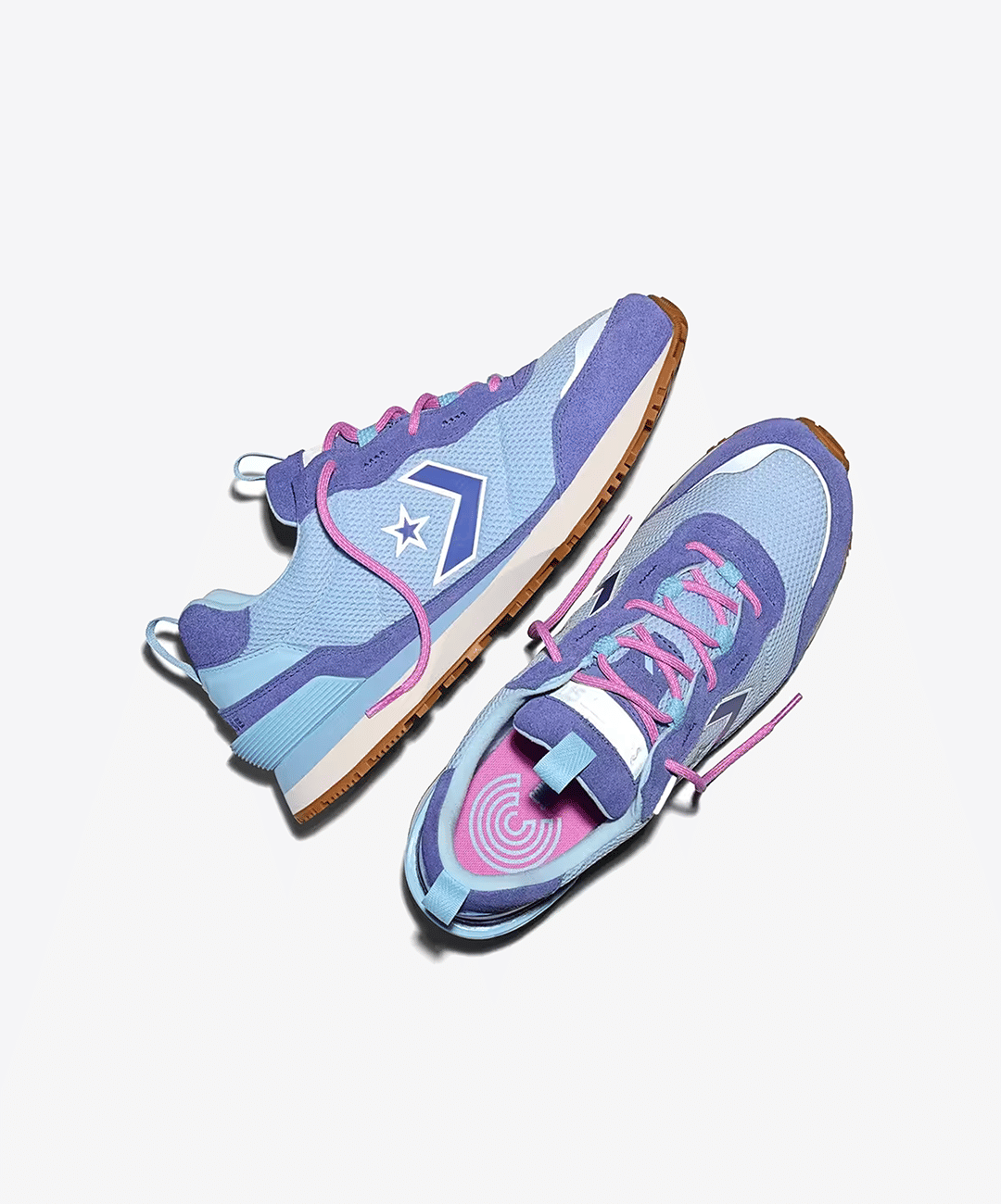 CONVERSE | OMEGA TRAINER SE { CLEAR SKIES/INDIGO STORM/EGRET