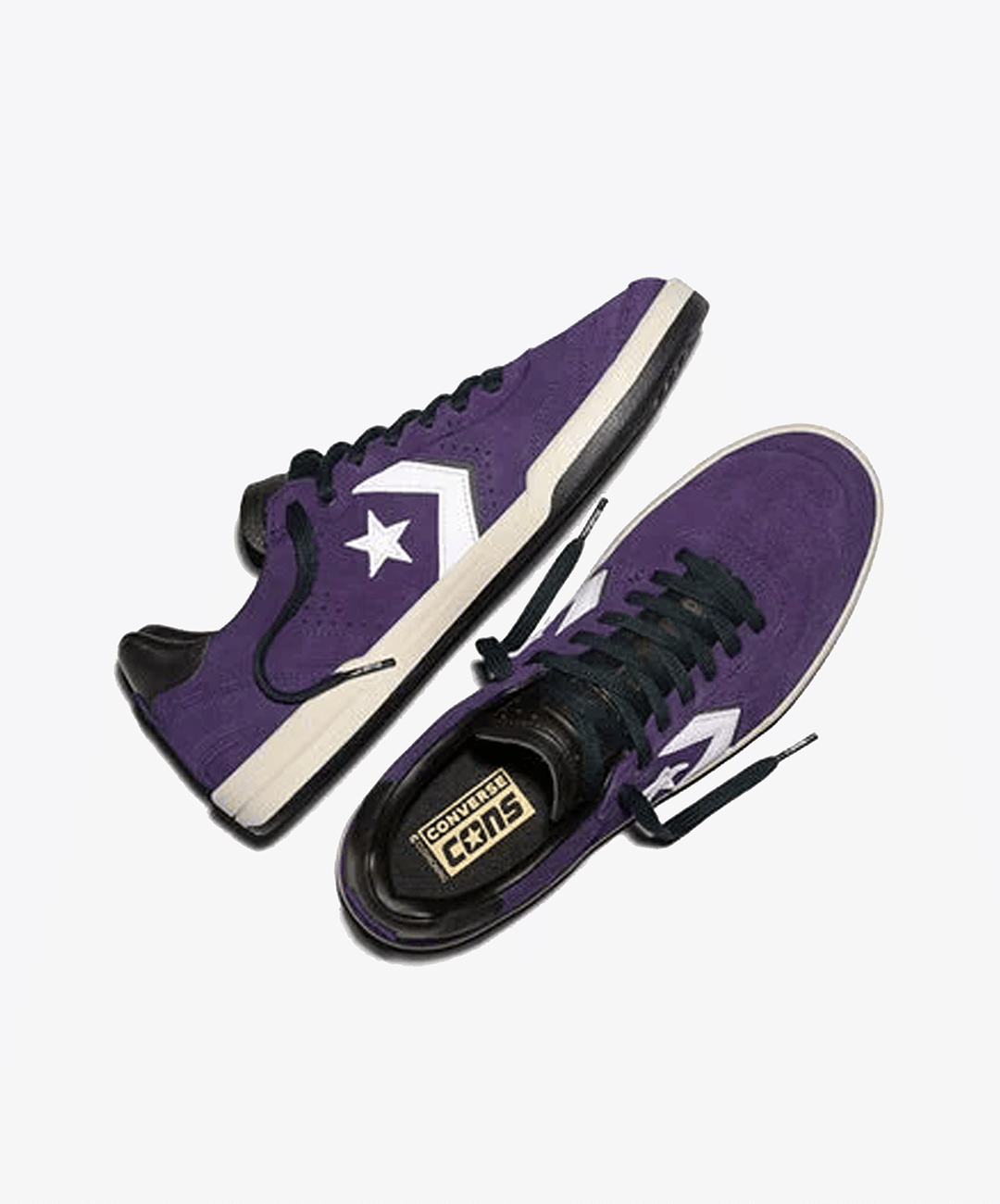 CONVERSE | CONS LOUIE LOPEZ PRO 2 SUEDE { BLACKBERRY JAM PURPLE/BLACK/WHITE