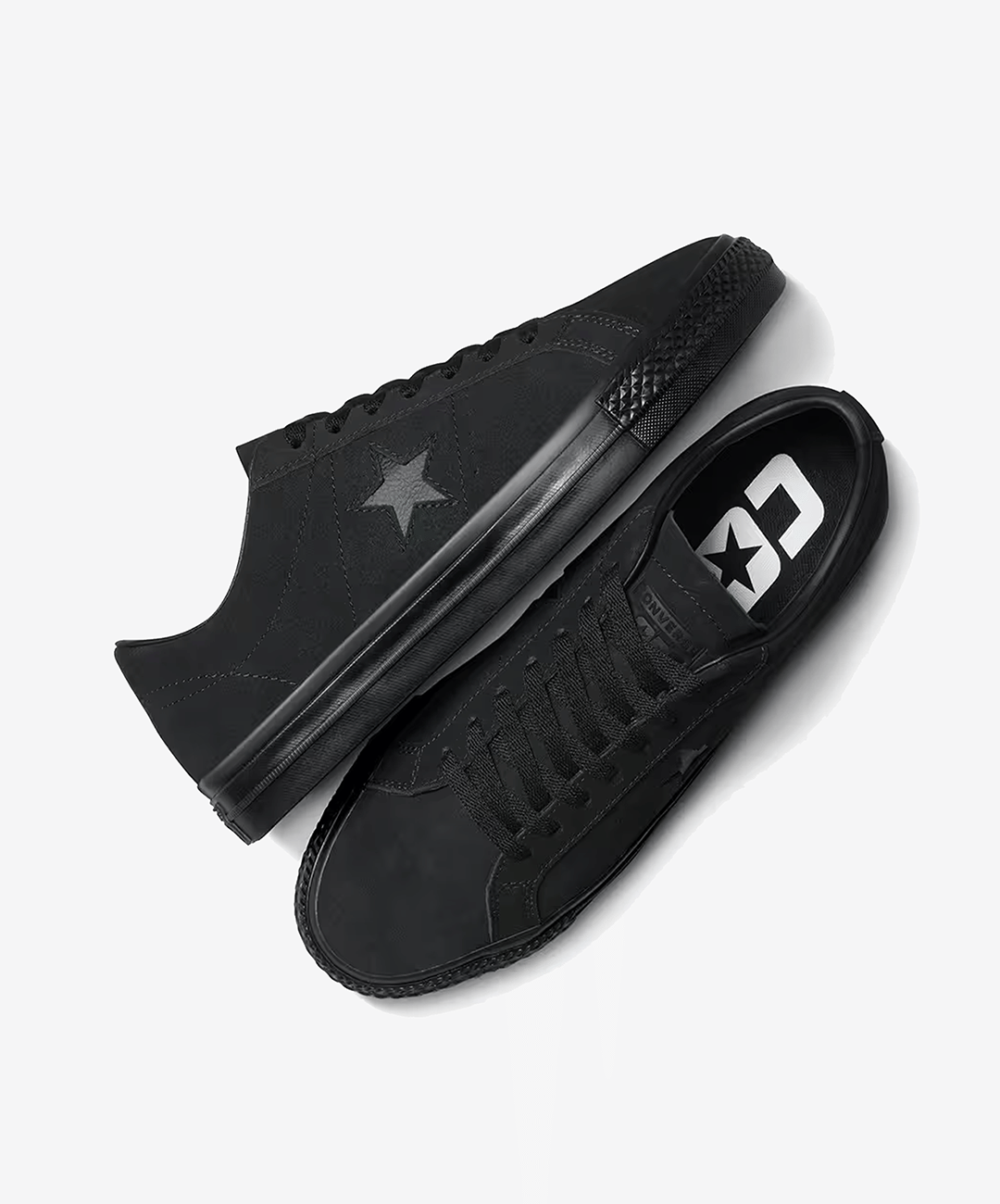 CONVERSE | CONS ONE STAR PRO CLASSIC SUEDE { BLACK