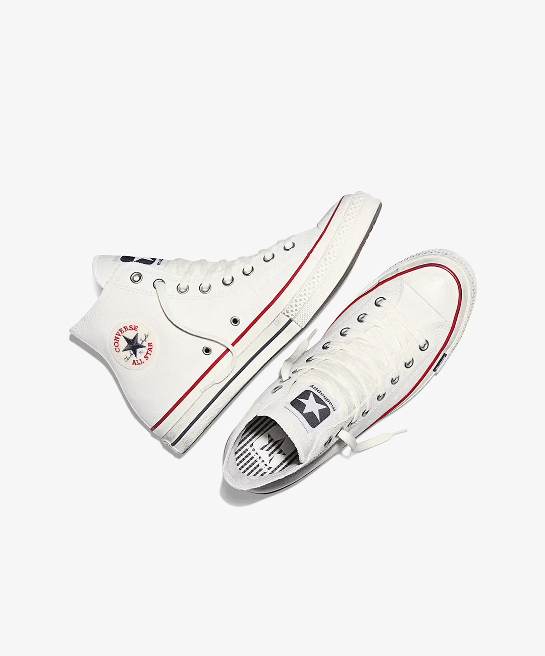 Converse | x MADHAPPY CHUCK 70 HIGH TOP { WHITE/EGRET/RED