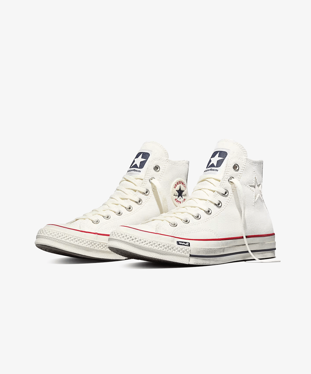 Converse | x MADHAPPY CHUCK 70 HIGH TOP { WHITE/EGRET/RED