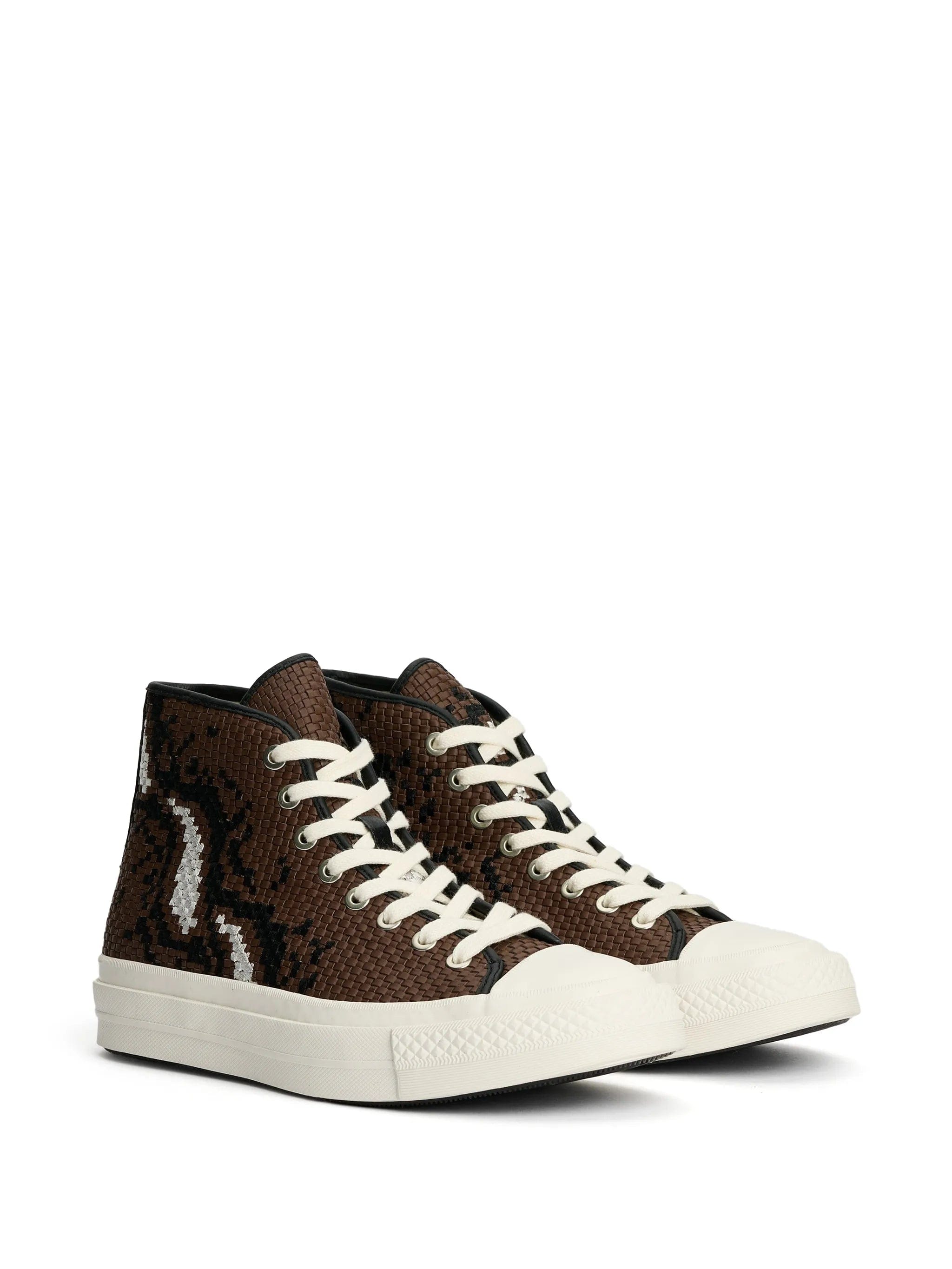 Converse Chuck Taylor All Star woven leather sneakers