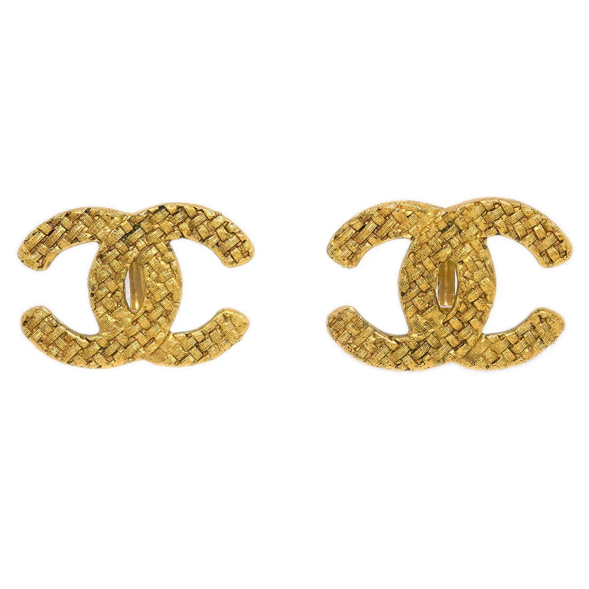 Chanel Woven CC Earrings Clip - On 29/2878